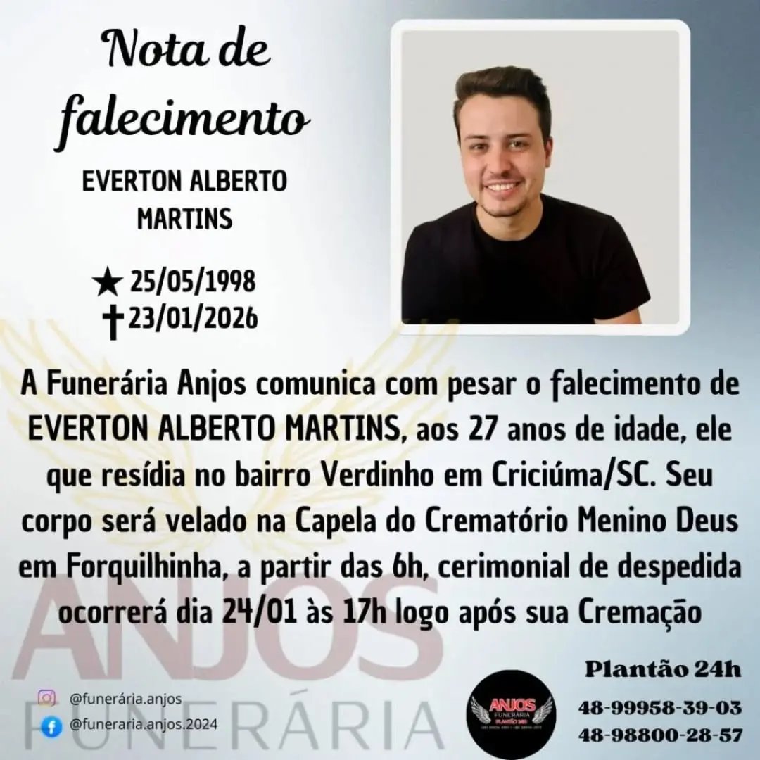 Motociclista de Criciúma Morre em Grave Acidente na BR-101 em Maracajá