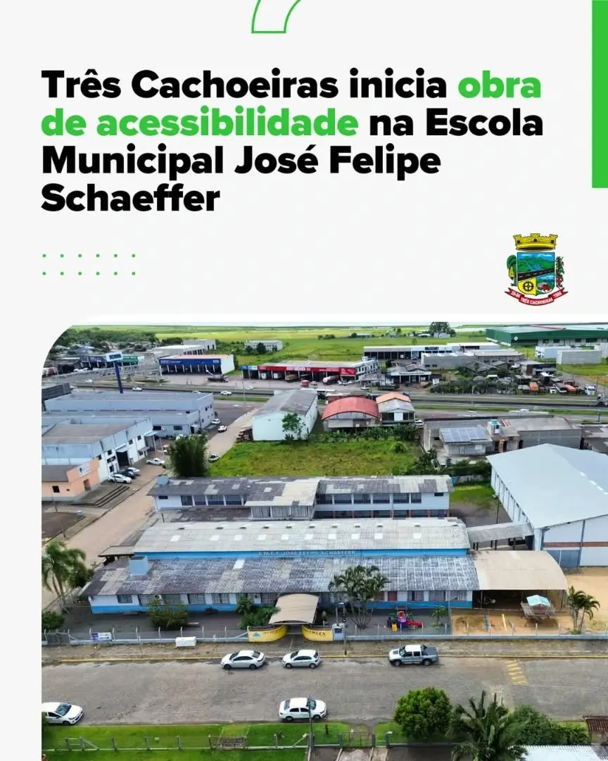 Três Cachoeiras Investe em Acessibilidade na Escola Municipal José Felipe Schaeffer