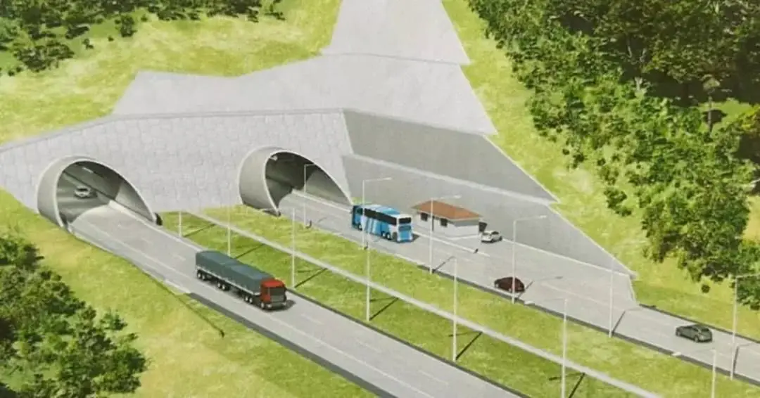 Túnel no Morro dos Cavalos: Obra de R$ 2,5 Bilhões Destrava BR-101 em SC