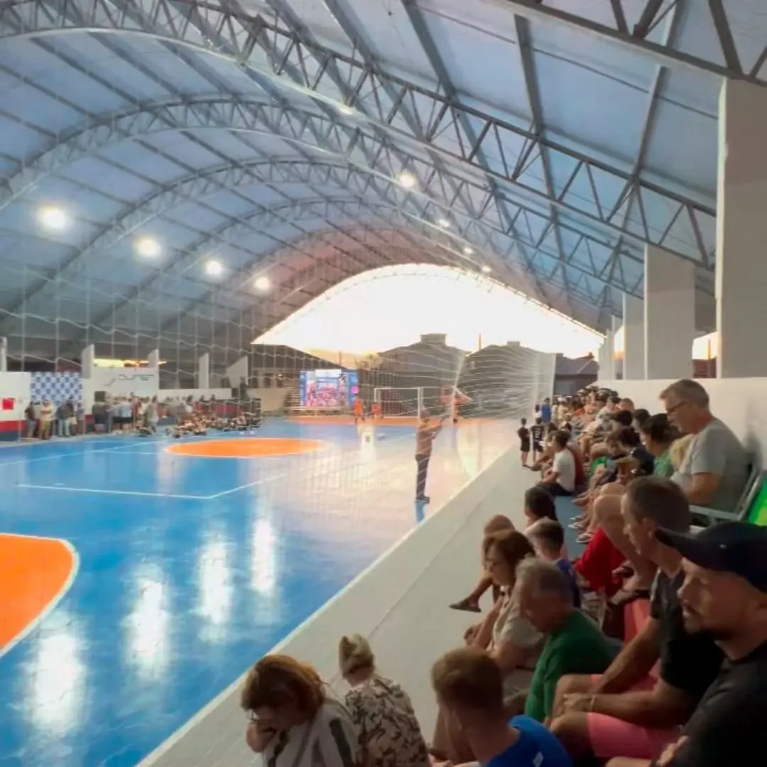 Balneário Gaivota Inaugura Quadra Coberta Antônio José dos Santos para Esporte e Lazer