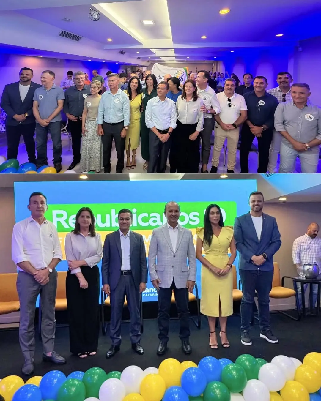 Republicanos SC Demonstra Força e União em Evento Marcante com Filiação de Carmen Zanotto
