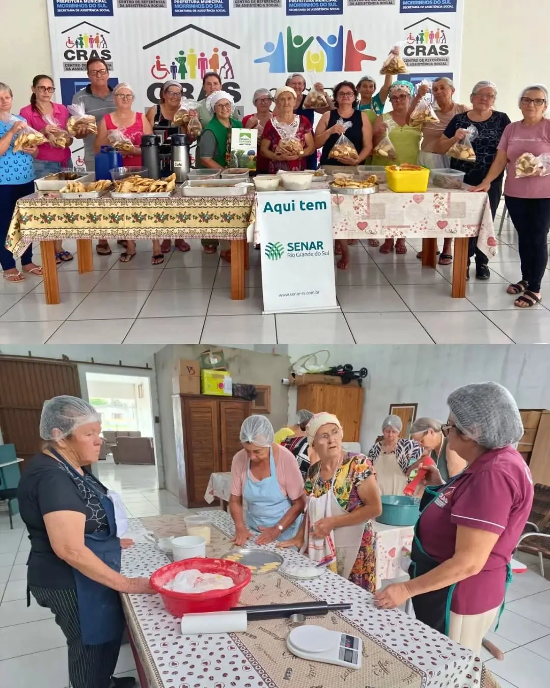 Morrinhos do Sul capacita mulheres do meio rural em curso de bolachas e salgados caseiros