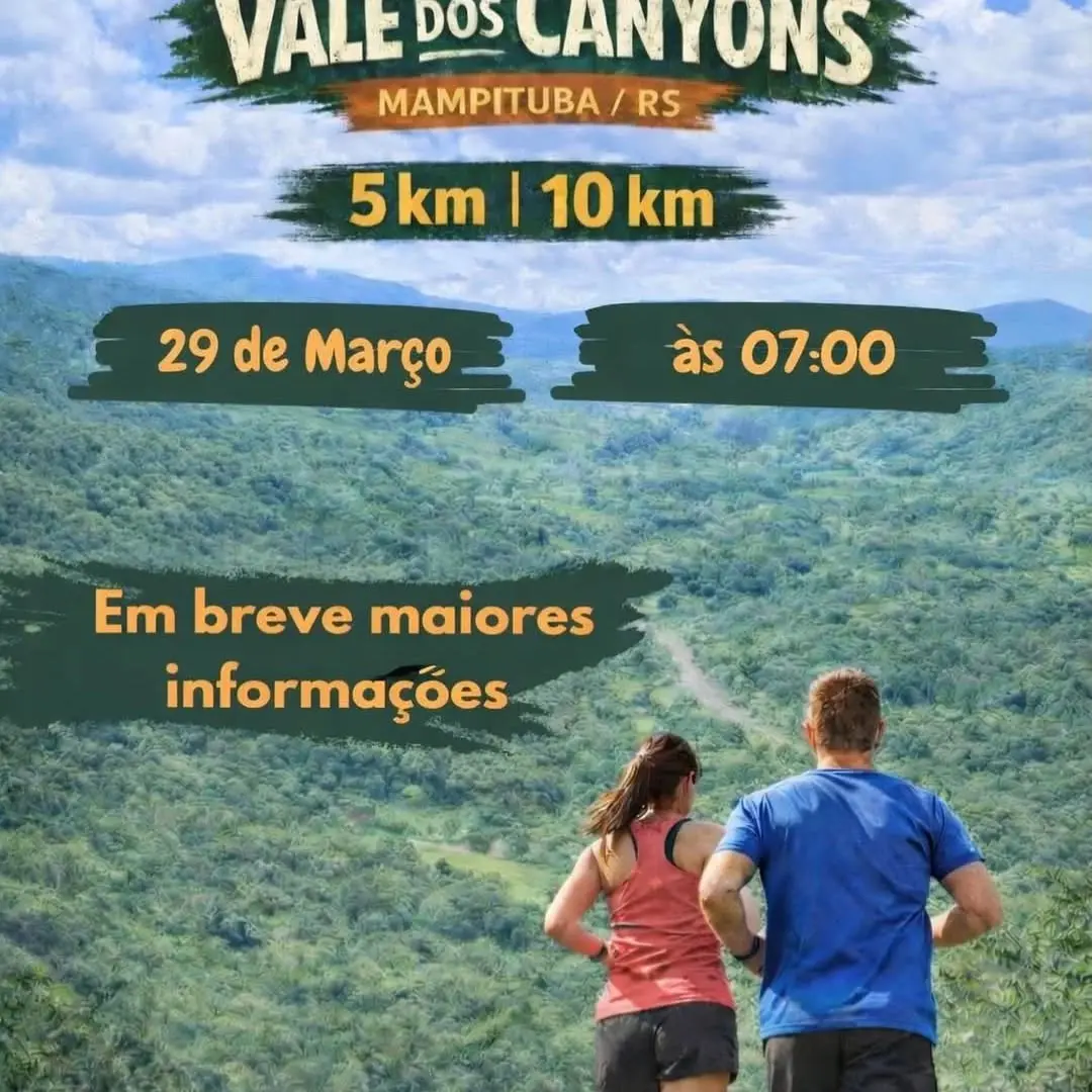 Mampituba Acolhe a 1ª Corrida do Vale dos Canyons: Esporte, Natureza e Turismo em Destaque