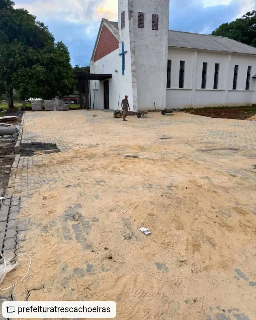 Três Cachoeiras Ganha Praça do Caravaggio com Recursos da Deputada Any Ortiz