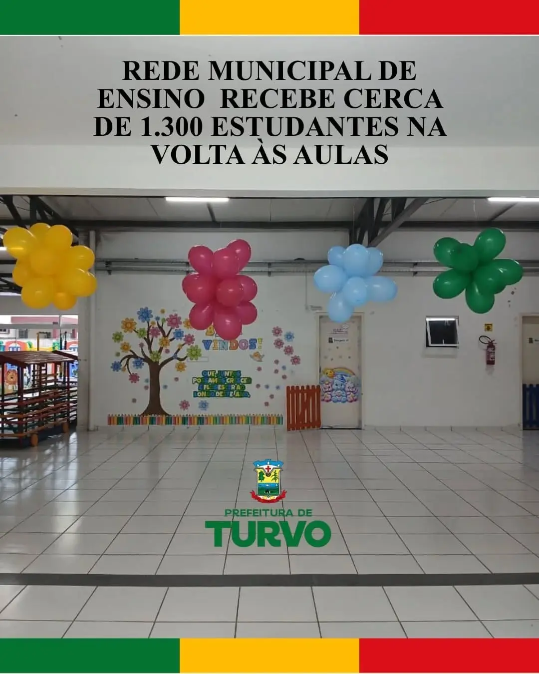 Volta às Aulas em Turvo (SC) é Marcada por Acolhimento e Investimentos na Educação