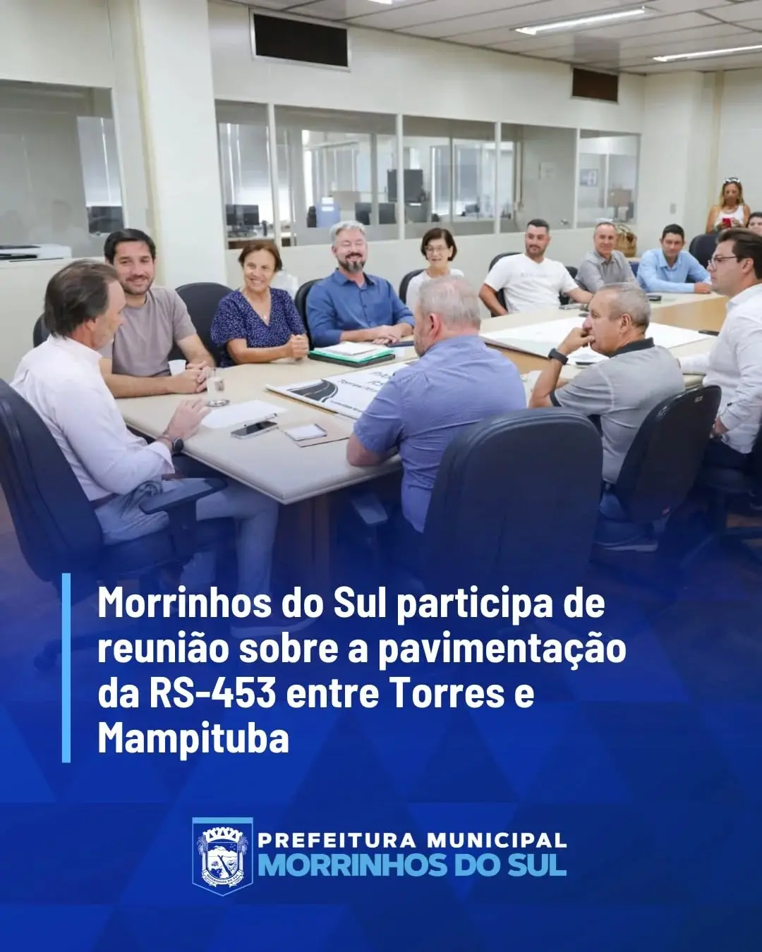 Morrinhos do Sul se une para pavimentação da RS-453 entre Torres e Mampituba