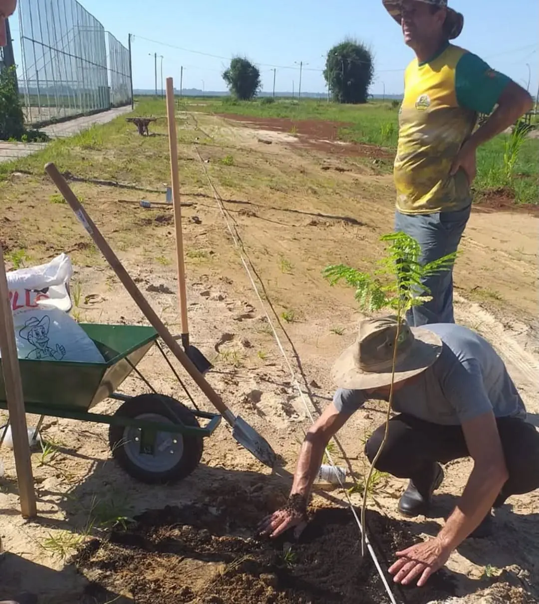 Santa Rosa do Sul Revitaliza Parque da Polvilhana com Paisagismo Nativo
