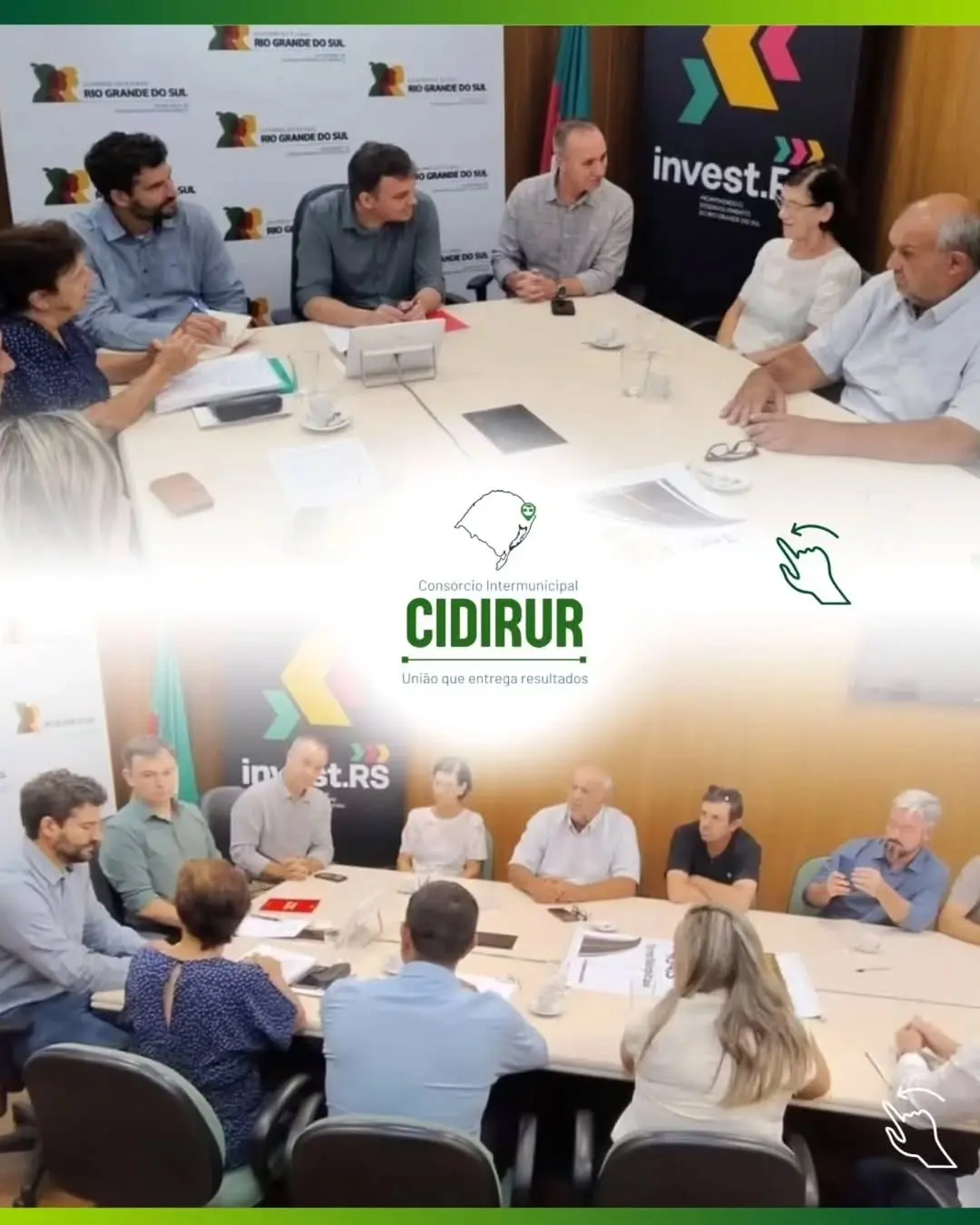 Asfaltamento da RS-453: Cididur participa de reunião para viabilizar obra crucial para a região
