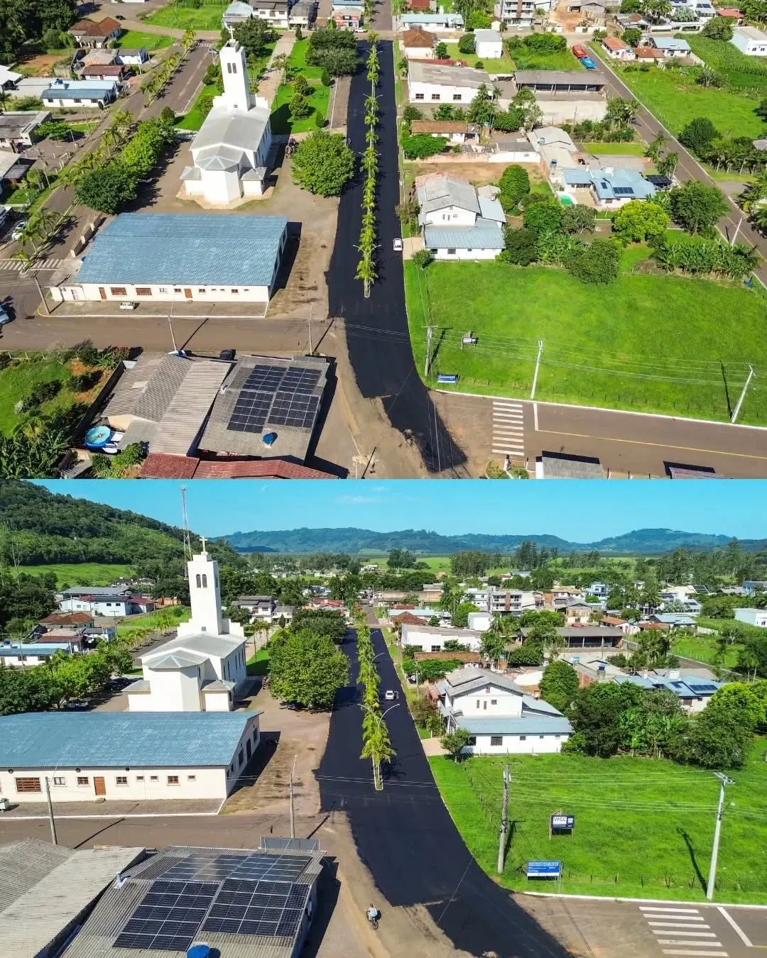 Morrinhos do Sul Recebe Recapagem Asfáltica no Centro com Investimento de R$ 200 Mil