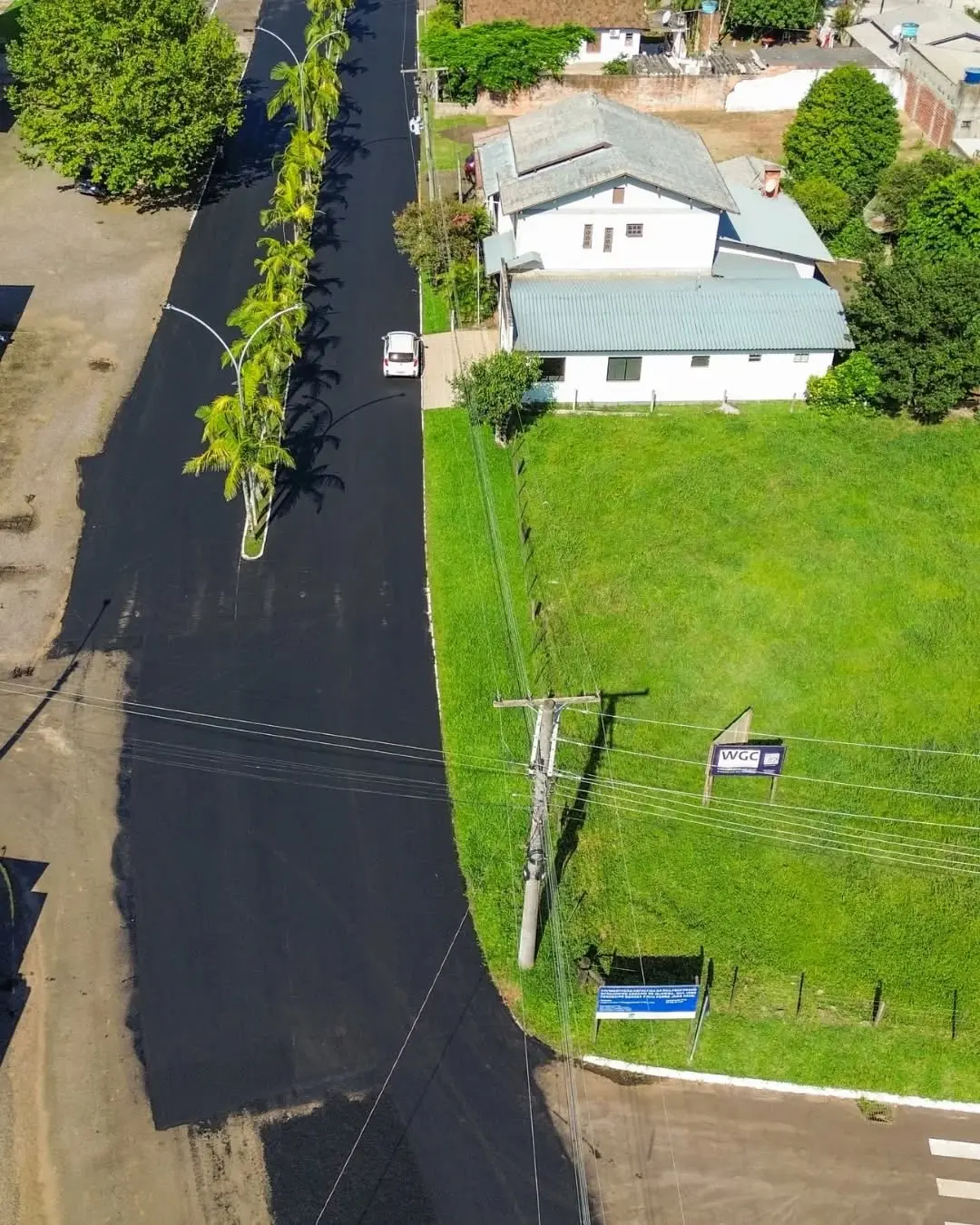 Morrinhos do Sul Recebe Recapagem Asfáltica no Centro com Investimento de R$ 200 Mil