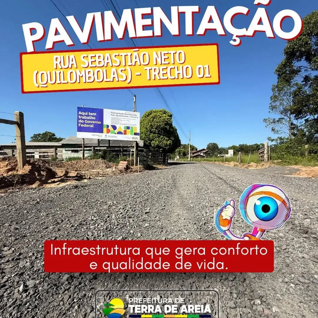 Terra de Areia Avança com Investimentos em Saúde, Educação e Infraestrutura
