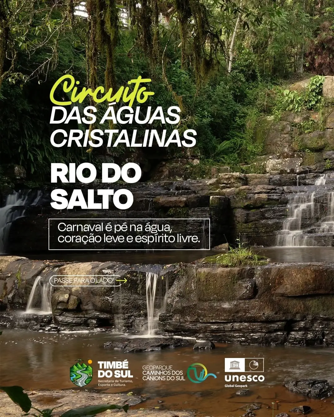 Carnaval em Timbé do Sul: Folia e Natureza se Encontram no Rio do Salto