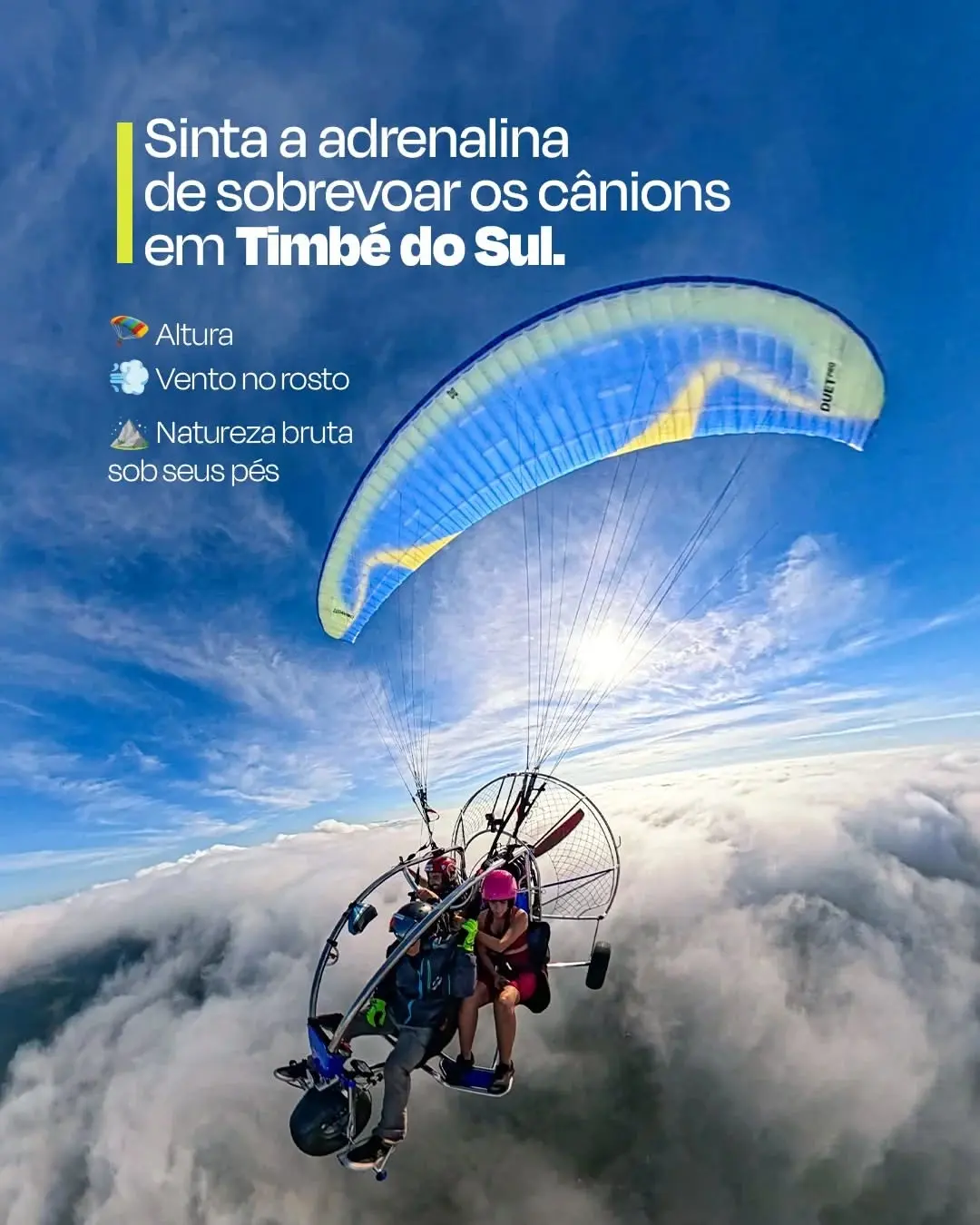 Turismo de Aventura em Timbé do Sul: Uma Experiência Inesquecível nos Céus Catarinenses