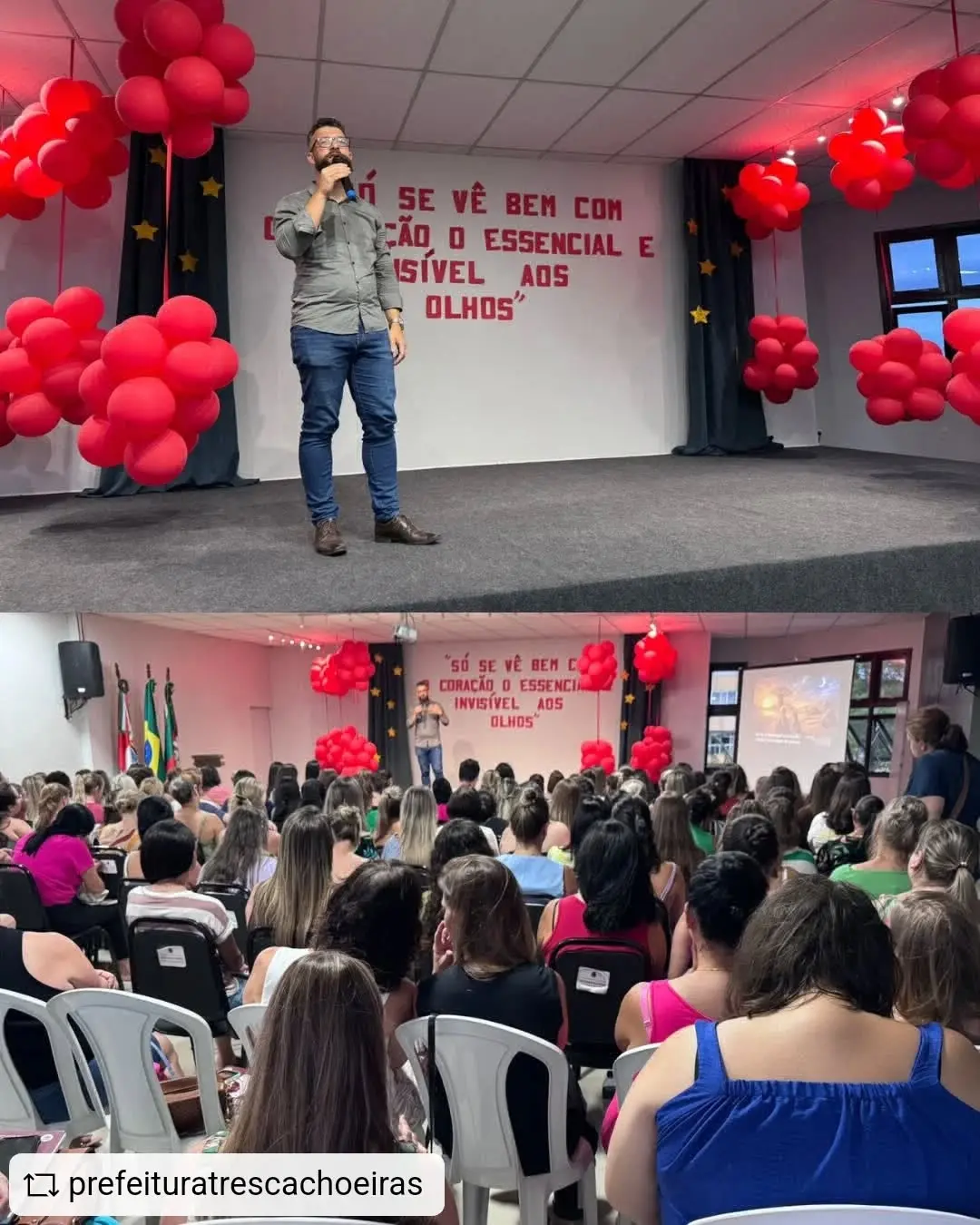 Três Cachoeiras Investe na Educação: Abertura do Ano Letivo 2026 Foca no Humano