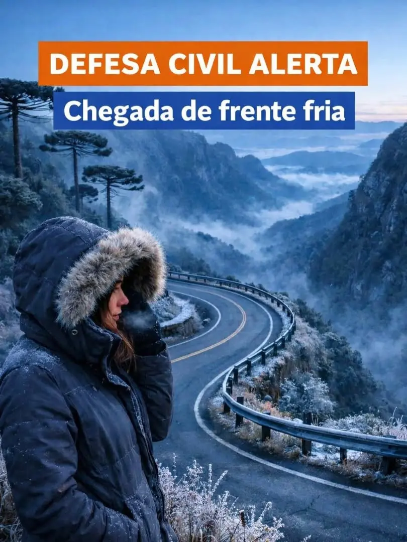 Frente Fria Chega a Santa Catarina: Prepare-se para Clima de Outono!