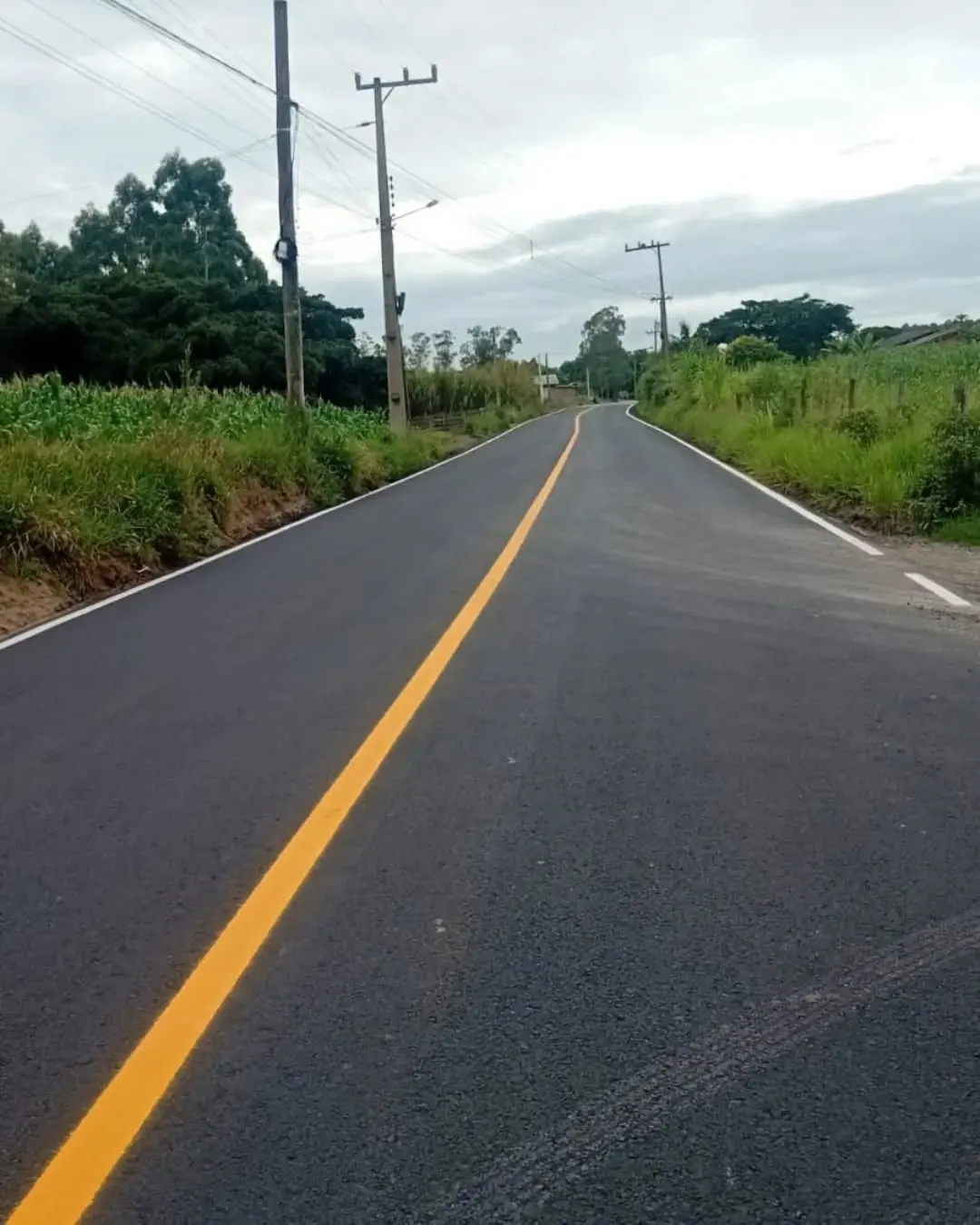 Balneário Gaivota Avança na Infraestrutura com Novo Trecho de Asfalto Rumo a Passo de Torres