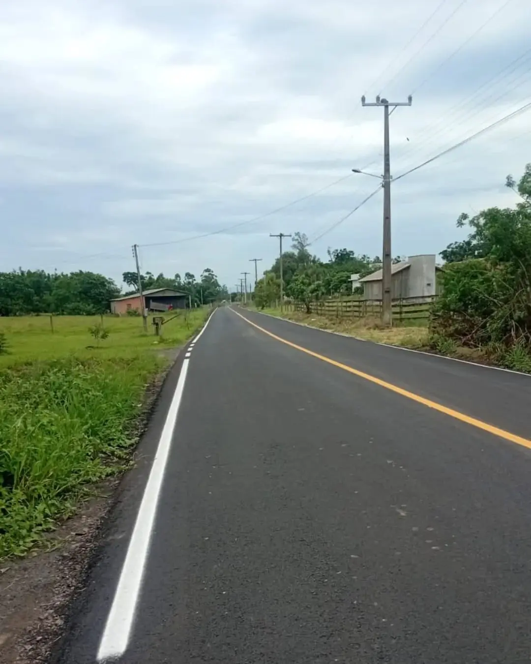 Balneário Gaivota Avança na Infraestrutura com Novo Trecho de Asfalto Rumo a Passo de Torres