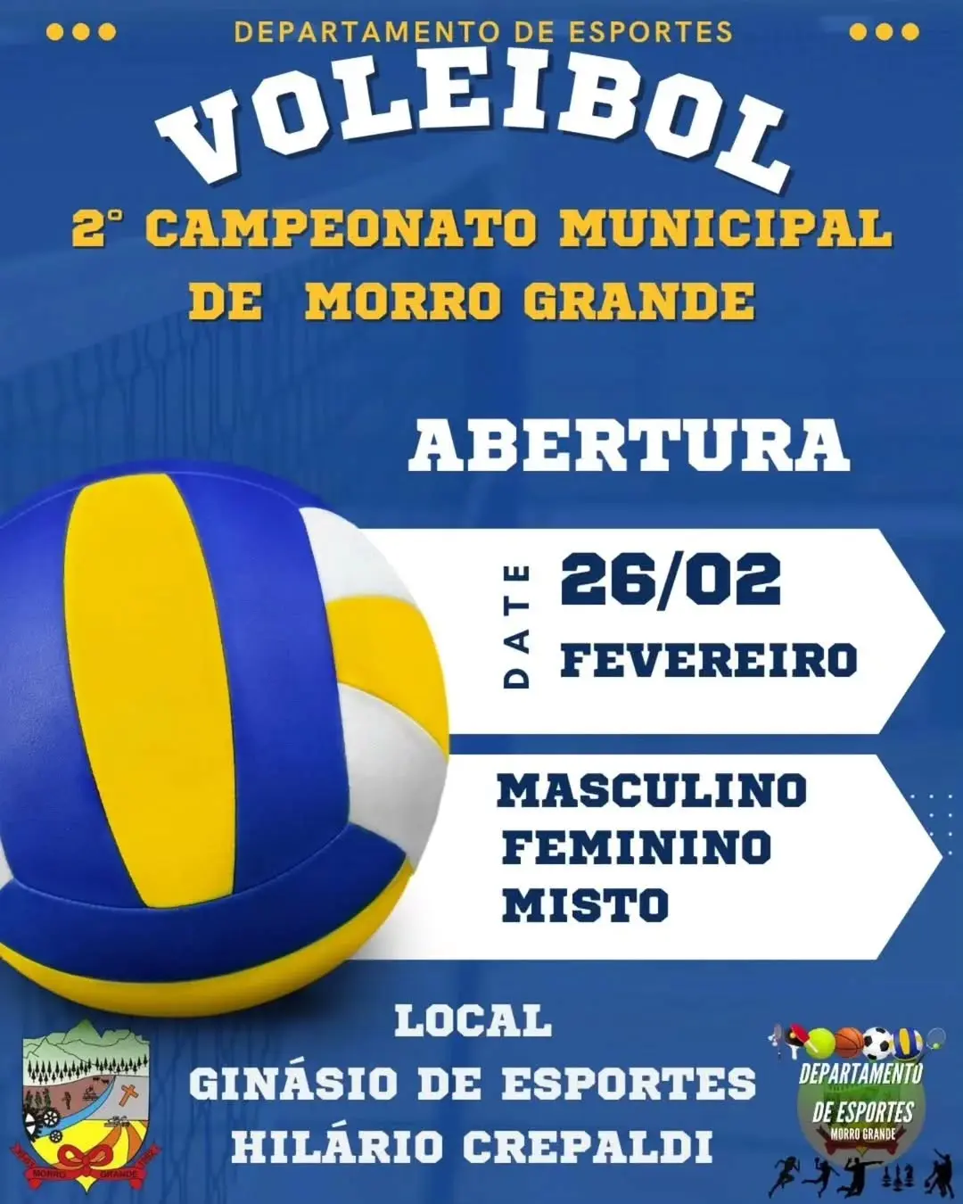 Morro Grande Celebra o Esporte com o 2º Campeonato Municipal de Voleibol