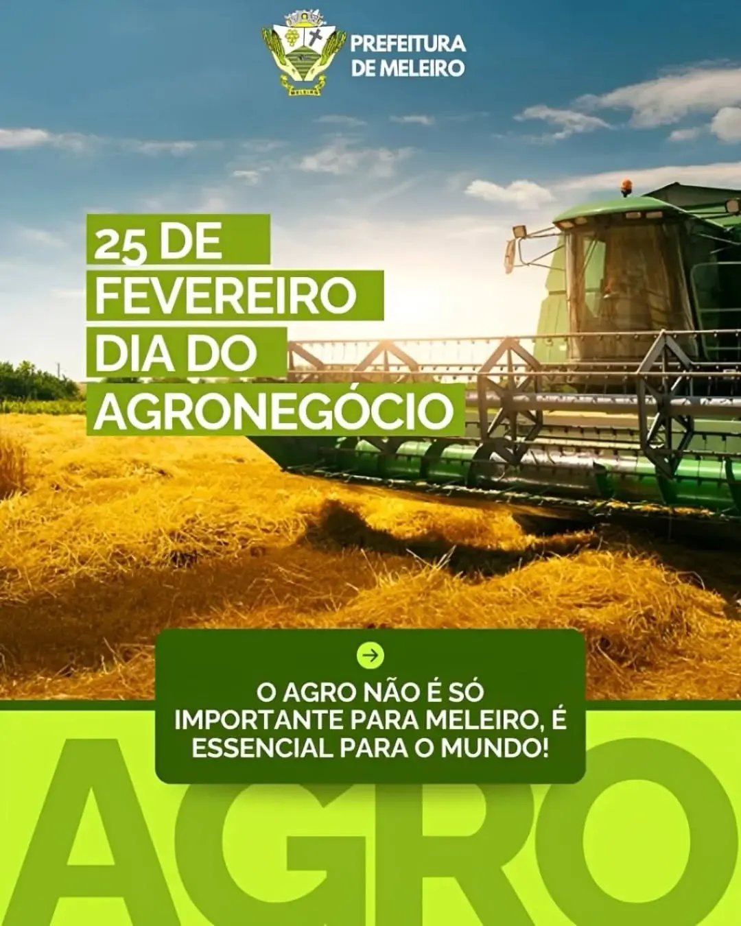 Meleiro Reconhece a Força do Agronegócio no Desenvolvimento Local