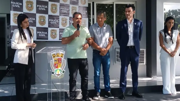 Santa Rosa do Sul Ganha Delegacia Revitalizada: Mais Segurança para a Comunidade