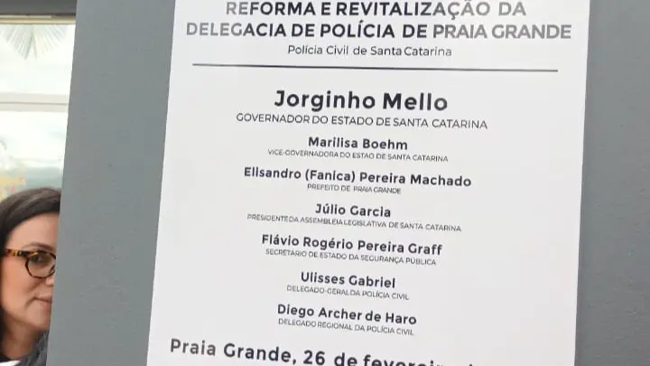 Praia Grande (SC) Ganha Delegacia Civil Revitalizada para Reforçar a Segurança Pública