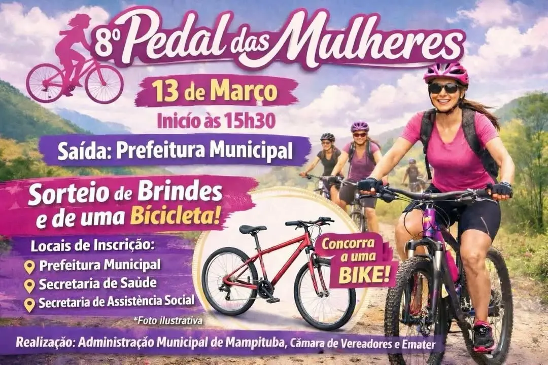 Mampituba Celebra o 8º Pedal das Mulheres com Sorteio de Bicicleta