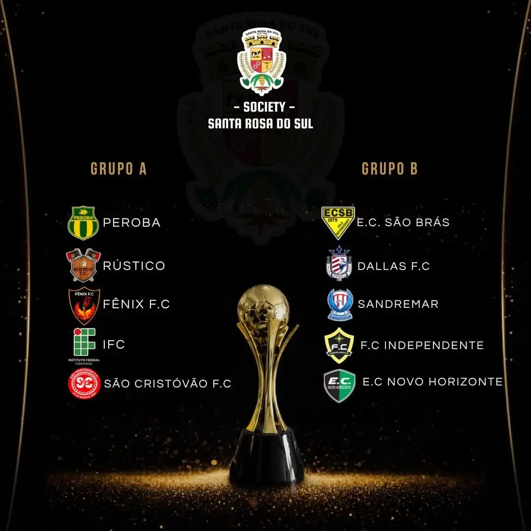 Society de Santa Rosa do Sul: Grupos Definidos e Emoção à Vista!