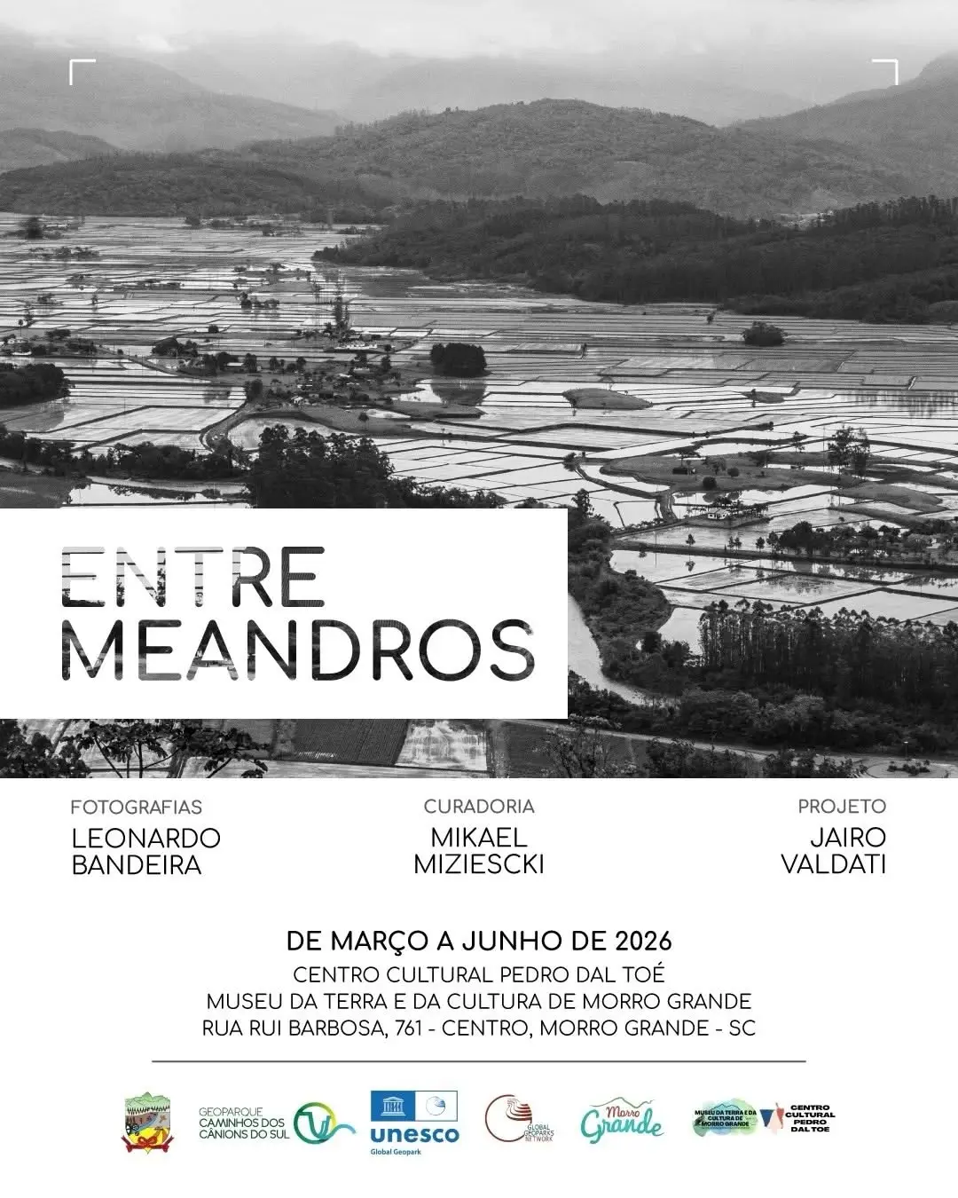 Morro Grande Celebra sua Paisagem Cultural com a Exposição 'Entre Meandros'