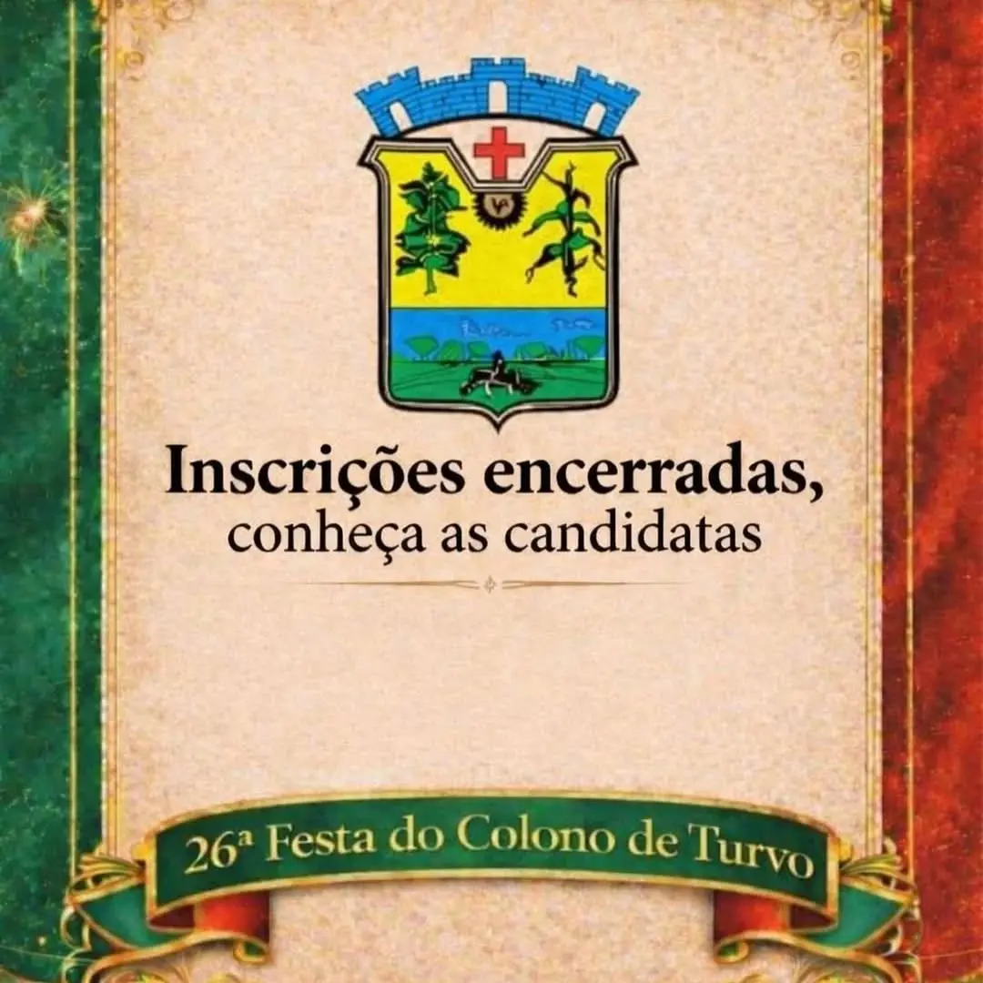 Turvo Escolhe Soberanas da 26ª Festa do Colono e 18ª Arrancada de Tratores
