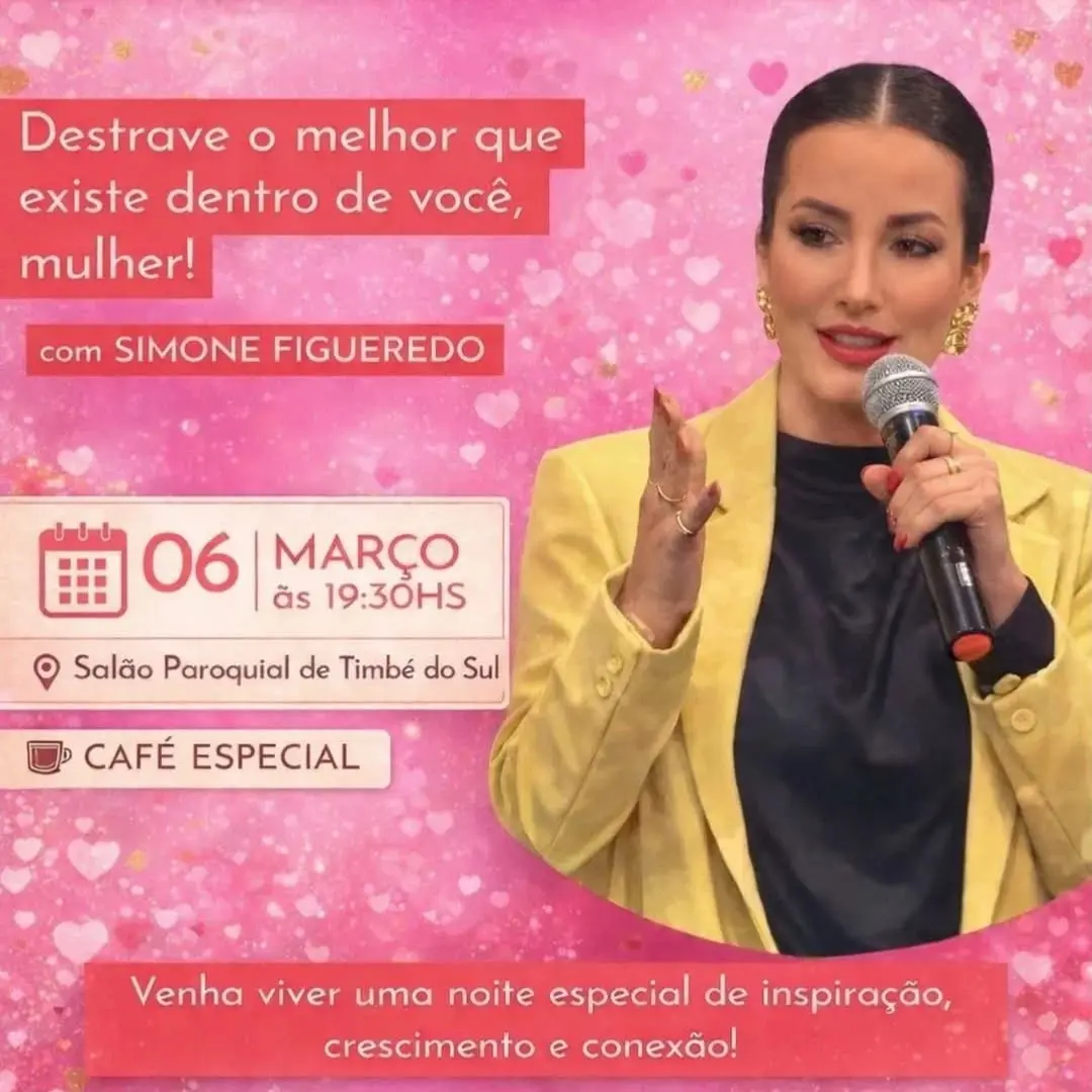 Timbé do Sul Celebra o Dia da Mulher com Palestra Motivacional