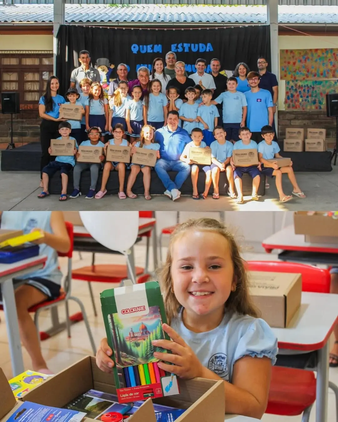 Praia Grande Garante Material Escolar para 850 Alunos pelo Quinto Ano Consecutivo