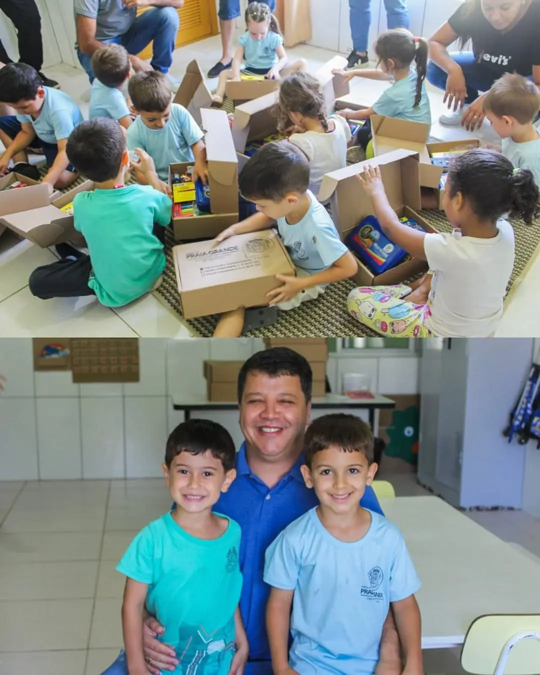 Praia Grande Garante Material Escolar para 850 Alunos pelo Quinto Ano Consecutivo