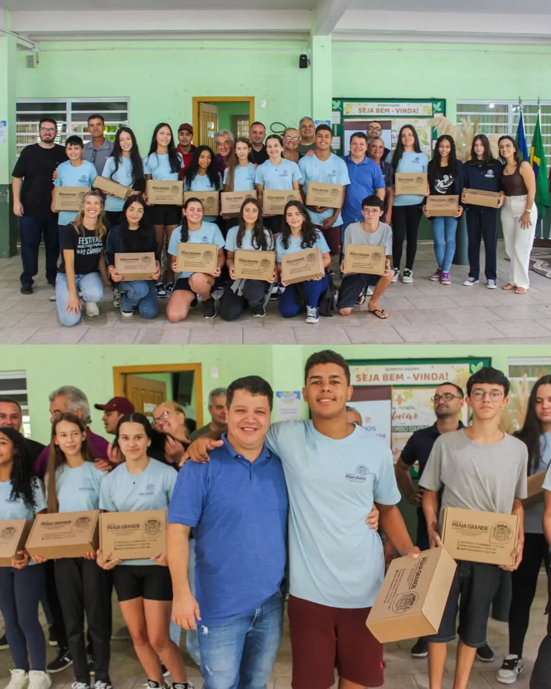 Praia Grande Garante Material Escolar para 850 Alunos pelo Quinto Ano Consecutivo