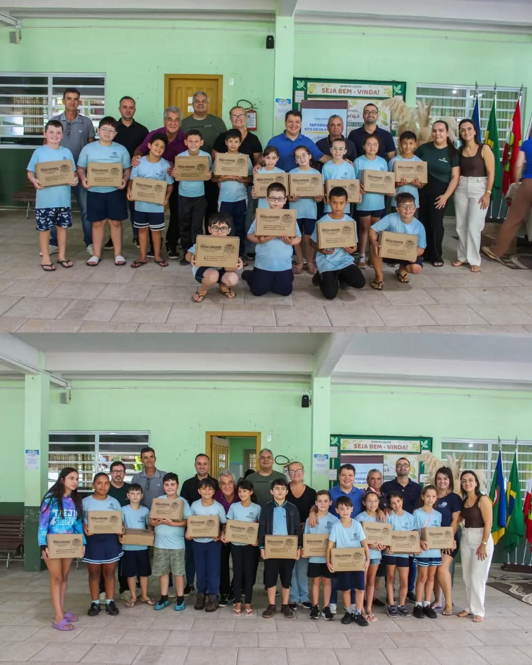 Praia Grande Garante Material Escolar para 850 Alunos pelo Quinto Ano Consecutivo