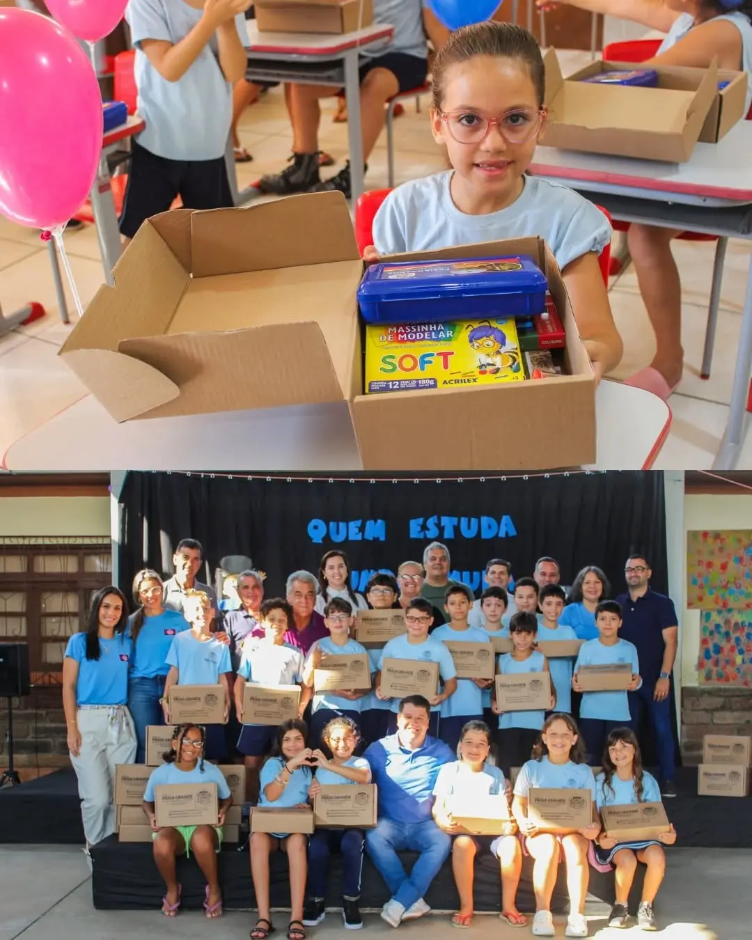 Praia Grande Garante Material Escolar para 850 Alunos pelo Quinto Ano Consecutivo