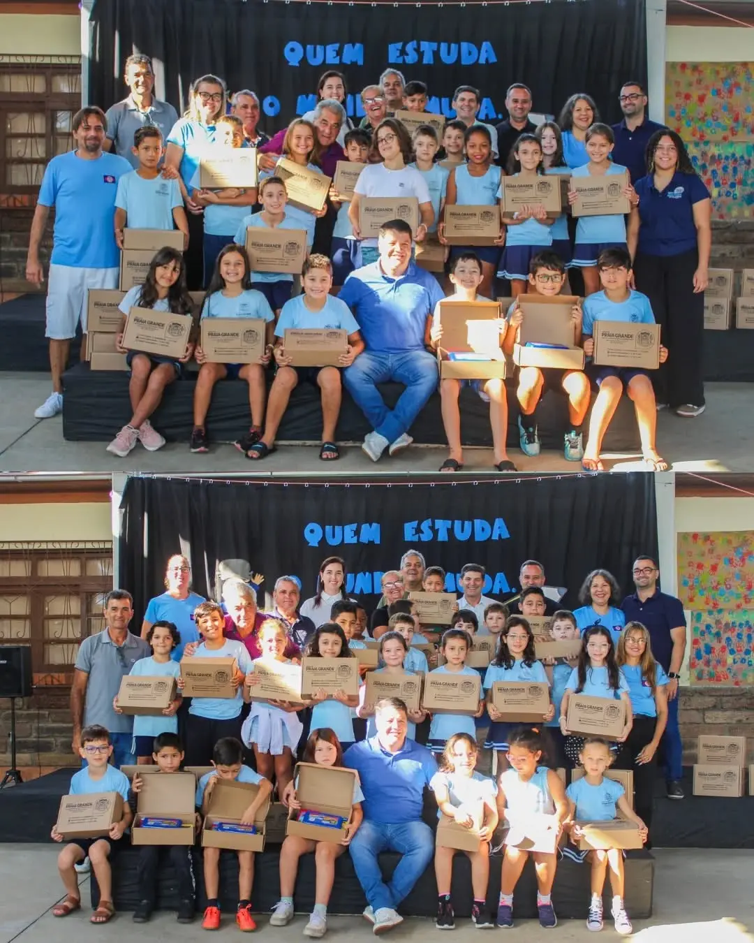Praia Grande Garante Material Escolar para 850 Alunos pelo Quinto Ano Consecutivo