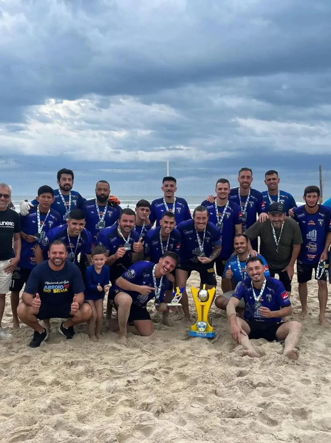 Ermo Conquista Tricampeonato no Campeonato Praiano Sobre as Ondas 2026