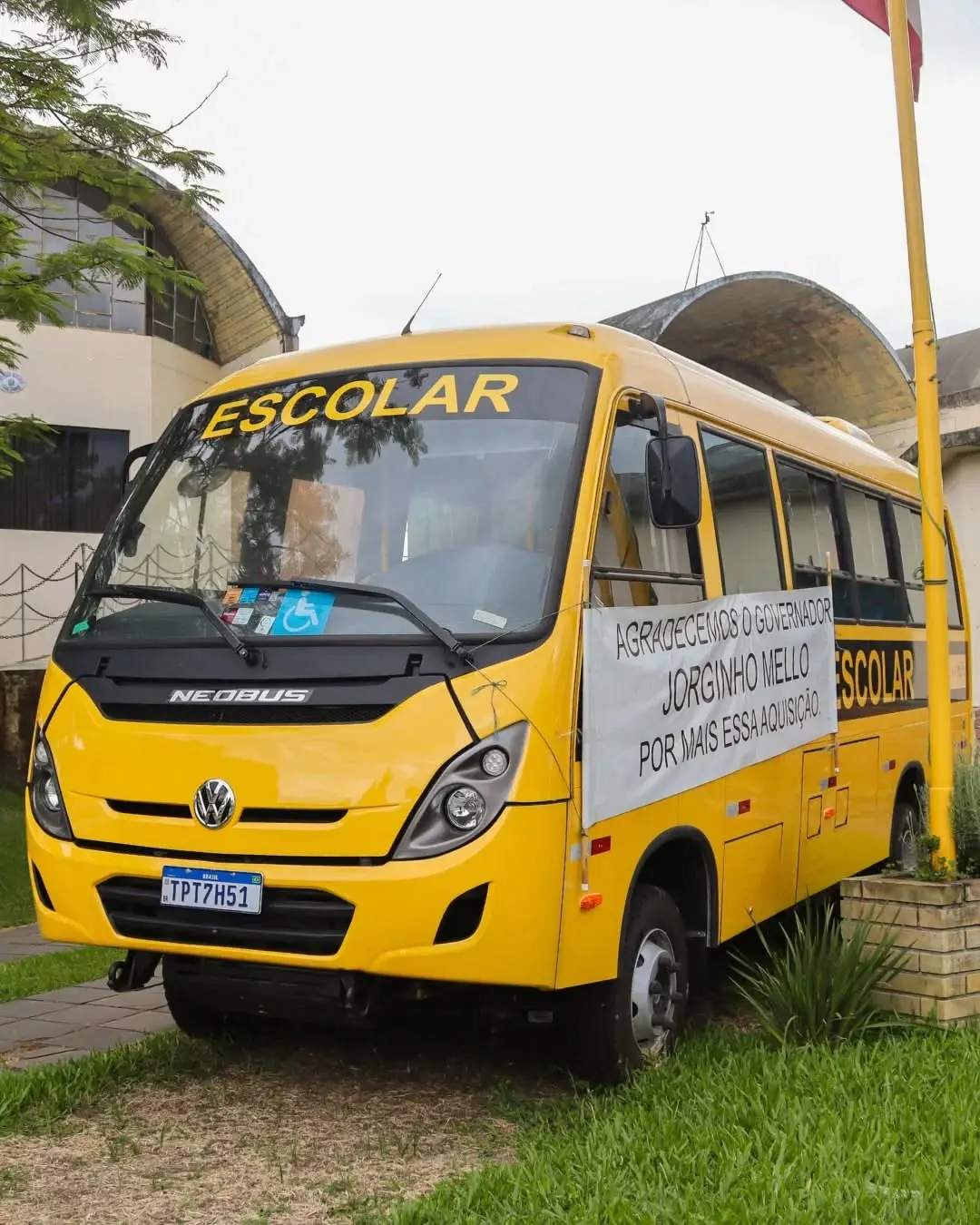 Praia Grande (SC) Reforça Transporte Escolar com Novo Ônibus
