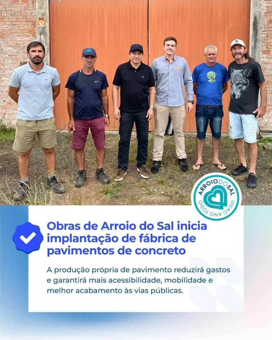 Arroio do Sal terá fábrica de pavimentos para impulsionar infraestrutura urbana
