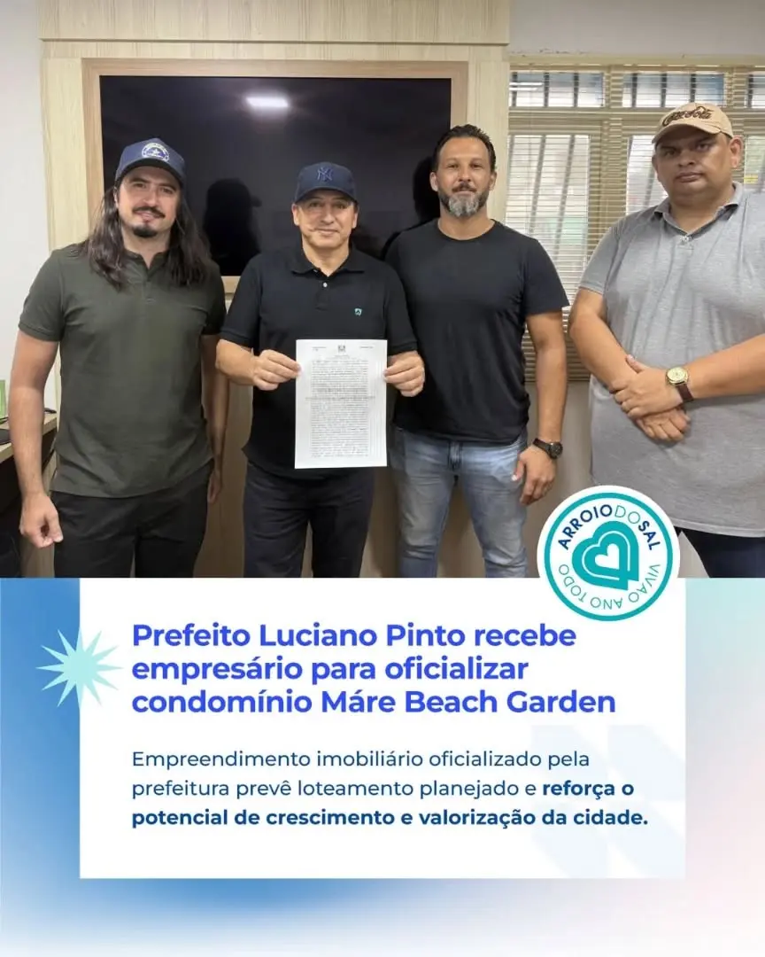 Arroio do Sal Impulsiona Desenvolvimento Urbano com Novos Investimentos