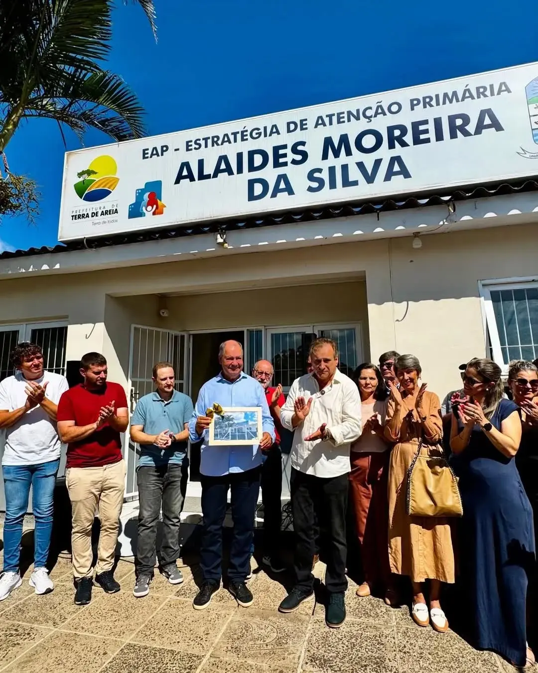 Terra de Areia homenageia Alaides Moreira da Silva e Amândio Francisco Fagundes
