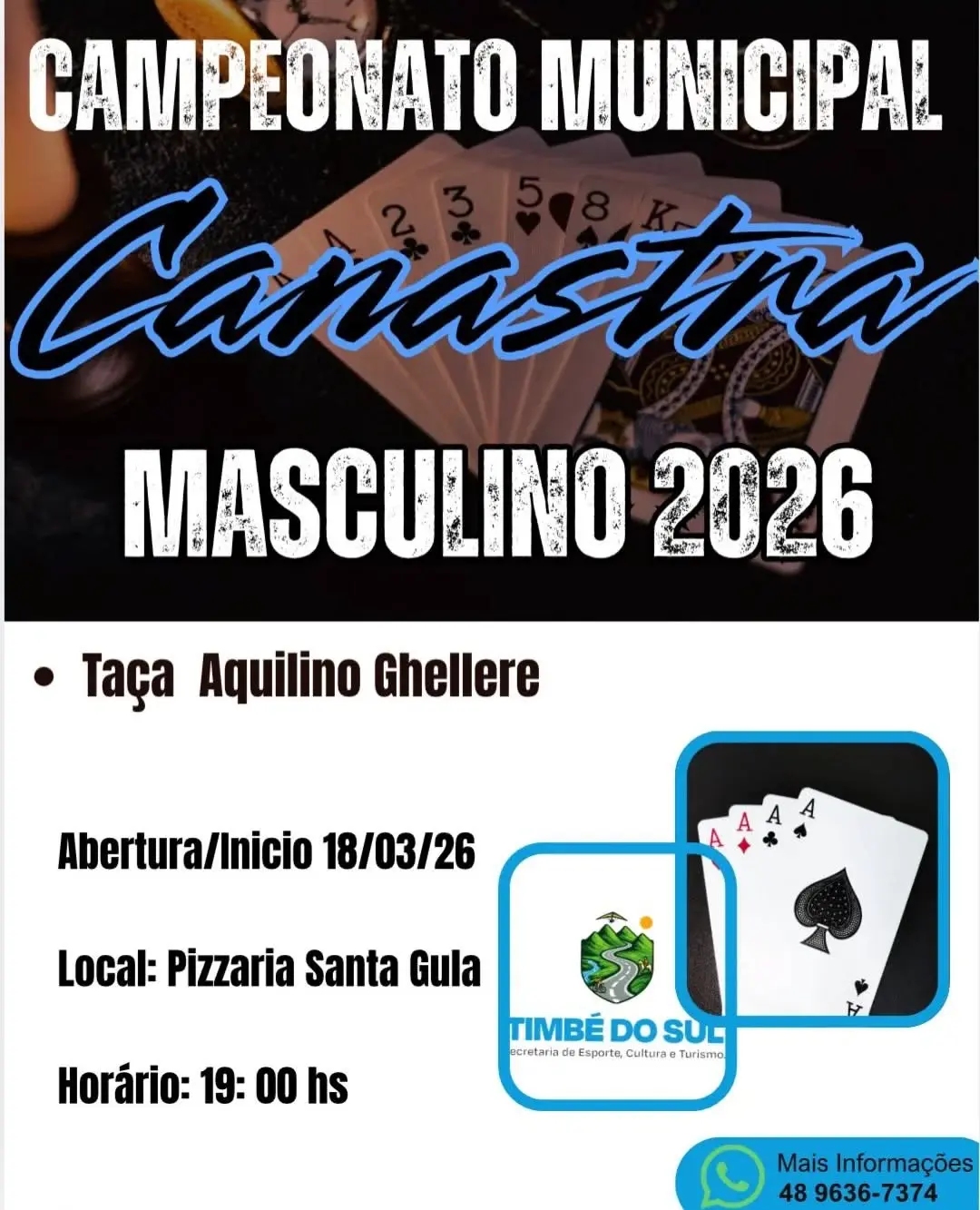 Campeonato de Canastra agita Timbé do Sul: Inscrições Abertas!