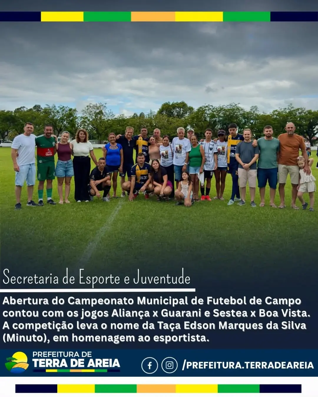 Futebol em Terra de Areia: Campeonato Municipal Começa Celebrando Legado Esportivo