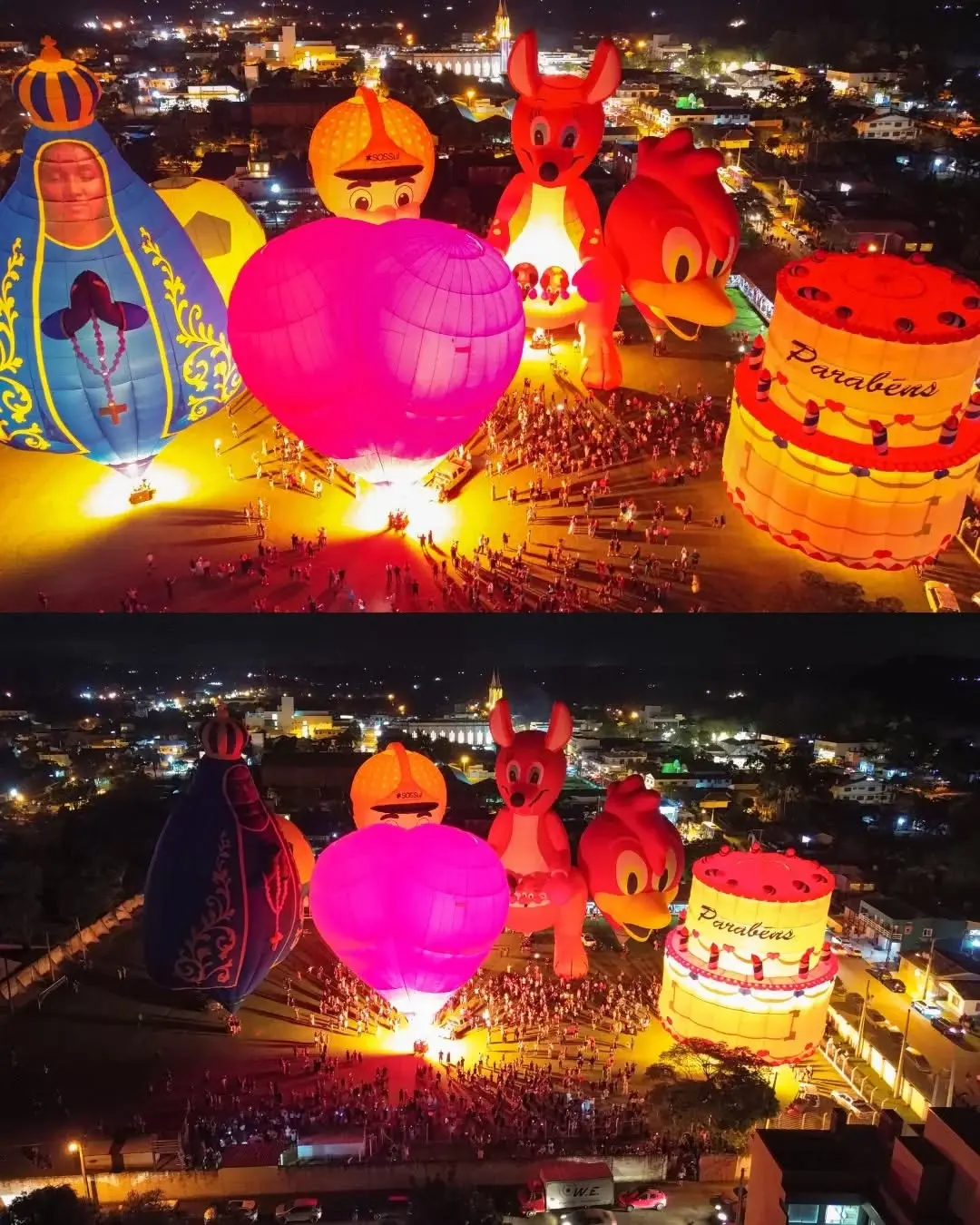 Night Glow Ilumina a Expocanyon 2026 em Praia Grande: Um Espetáculo de Cores!