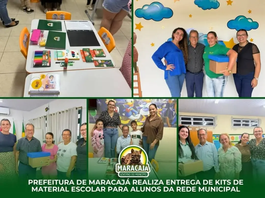 Maracajá Garante Material Escolar para Todos os Alunos da Rede Municipal