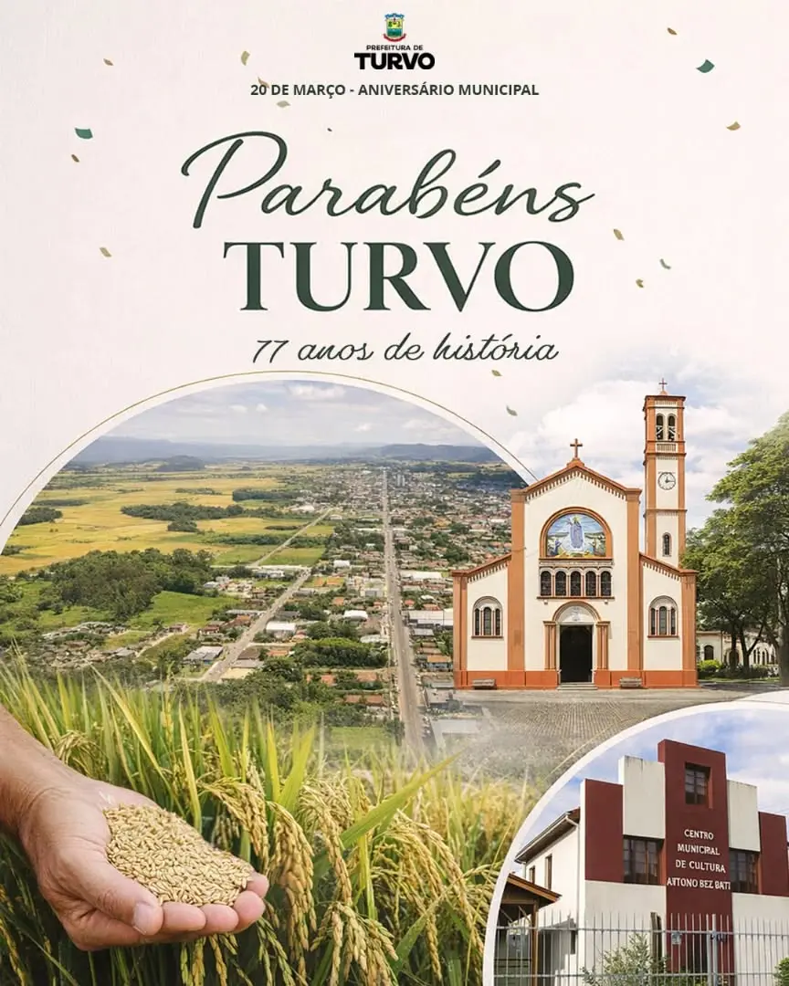 Turvo Celebra 77 Anos de História e Conquistas: Uma Jornada de Orgulho
