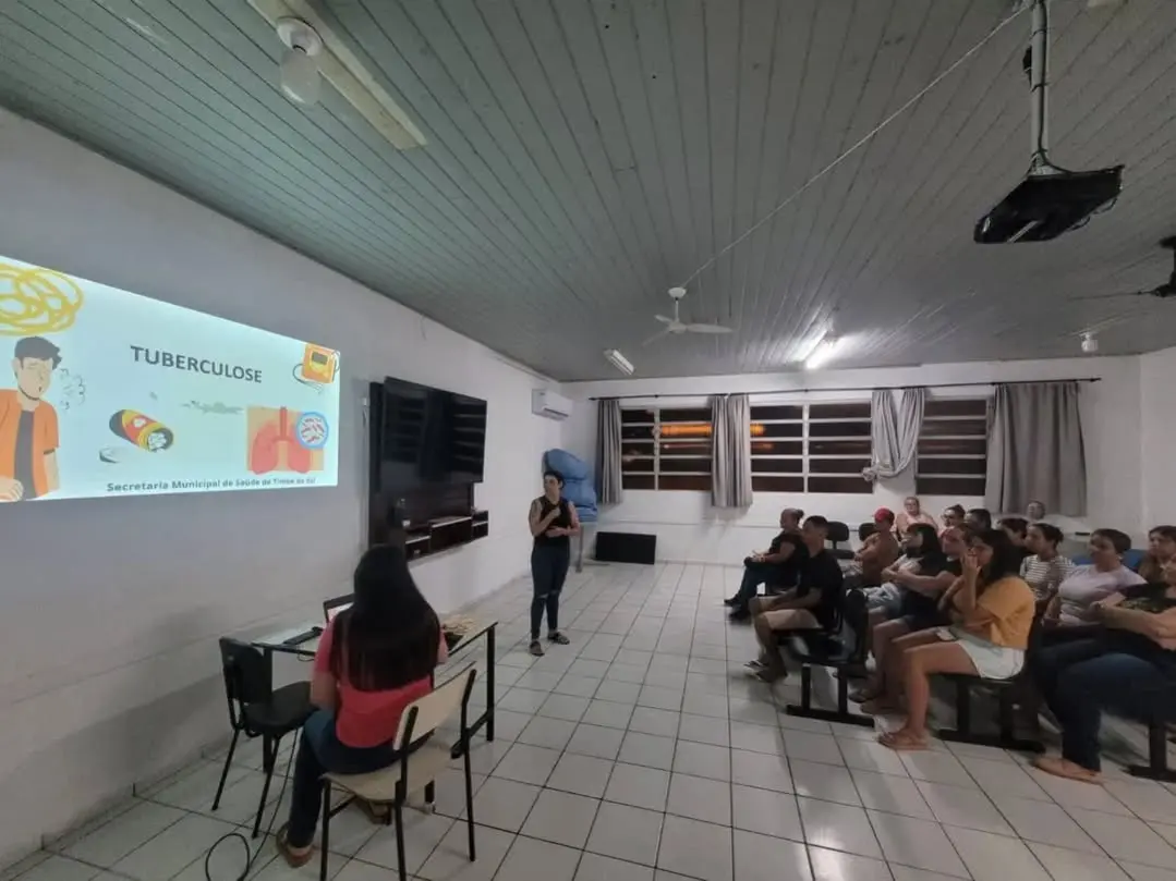 Timbé do Sul intensifica luta contra a tuberculose com campanha Março Verde no EJA