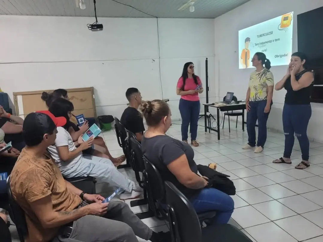 Timbé do Sul intensifica luta contra a tuberculose com campanha Março Verde no EJA