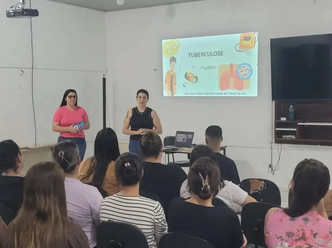 Timbé do Sul intensifica luta contra a tuberculose com campanha Março Verde no EJA