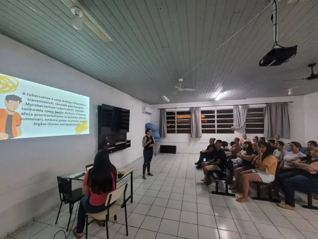 Timbé do Sul intensifica luta contra a tuberculose com campanha Março Verde no EJA